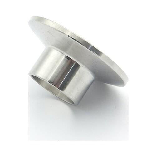 12.7mm Tube OD 304 Stainless Steel Sanitary Weld Ferrule Connector Pipe Fitting For Home Brew Homebrew Fit 1.5" Tri Clamp