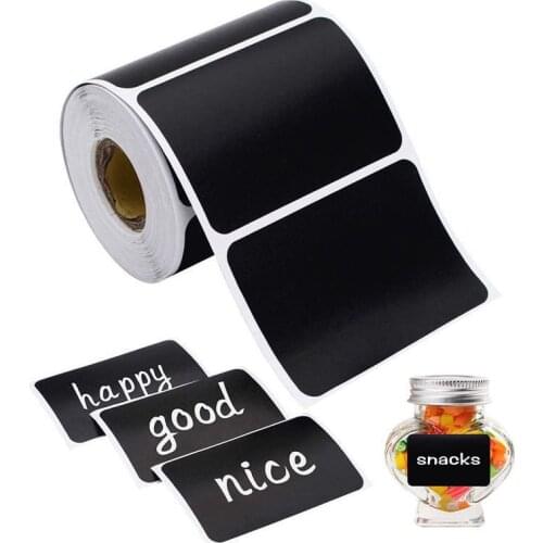 150/300 Pcs/Roll Waterproof Spice From Kitchen Label Stickers House Marmalade Bottle Bottle Tag Whiteboard Labels Stickers