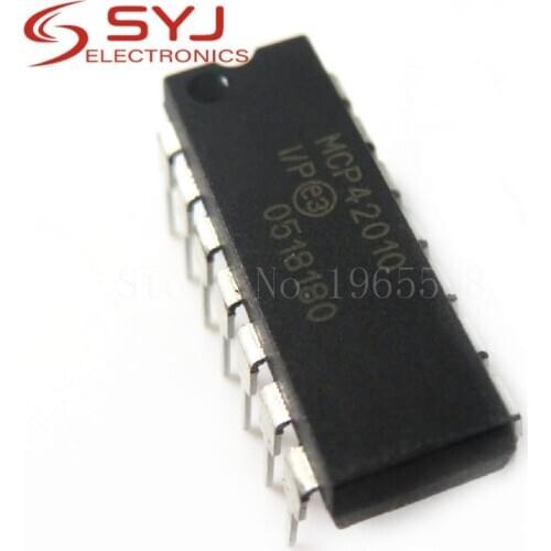 1pcs/lot MCP42010-I/P MCP42010 42010 DIP-14 In Stock