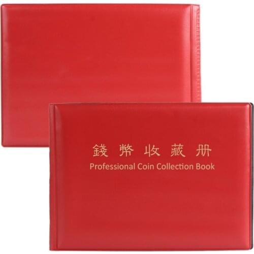 240 Collection Storage Penny Pockets Money Album Book Collecting Coin Holders L4MF