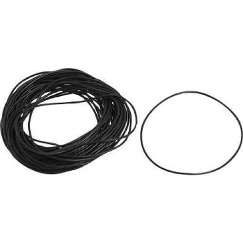 70mm x 1.5mm Nitrile Rubber O Ring Oil Sealing Gaskets 100 Pcs