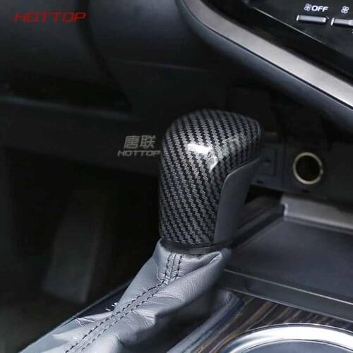 ABS Gear Shift Shifter Knob Cover For Toyota Camry 2018 2019 8 8th XV70 car styling