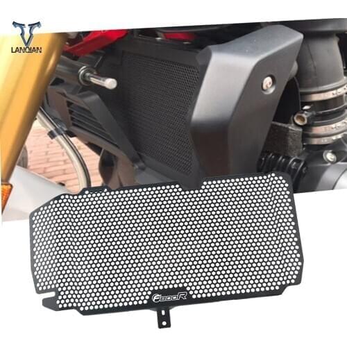 Motorcycle Accessories Radiator Grille Guard Cover with logo For BMW F800R F 800 R 2015 2016 2017 2018 2019 Radiator Guard