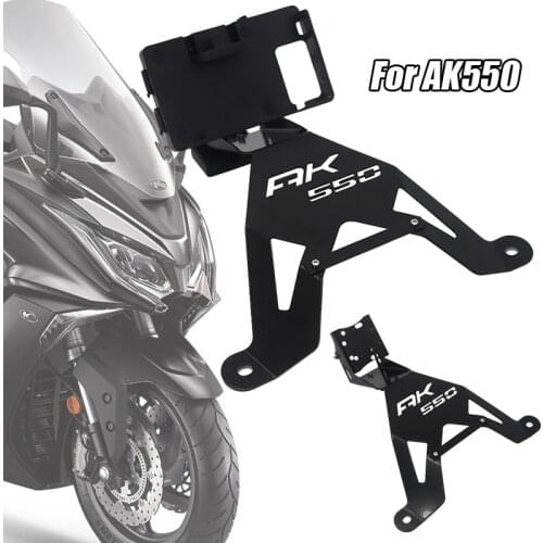 Motorcycle Accessories Mobile phone Navigation phone bracket USB charging For KYMCO AK 550 AK550 ak550