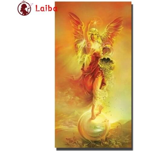 DIY 5D Diamond Painting Angels give money art Home Decoration Full Square Round Craft Kits Embroidery Bead Rhinestone Pictures