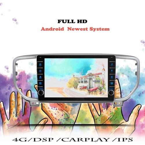 Car Radio Multimedia Player IPS For Kia Sportage 4 2018 2019 2020 2021 Android 10 Auto Navigation GPS Carplay 2 din DVD Cassette