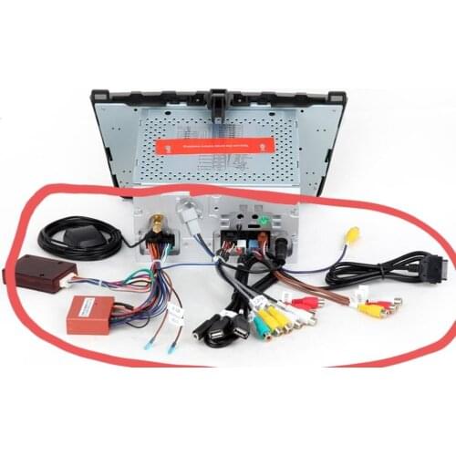 Canbus and power cable GPS RCA Radio For Mazda Car Multimedia DVD Player