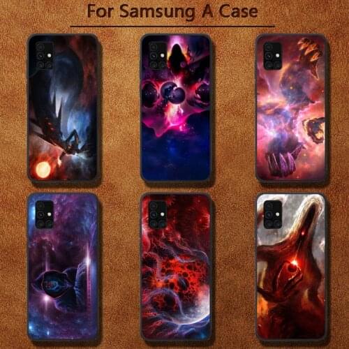 Devil Space Art Phone Case for Samsung A91 01 10S 11 20 21 31 40 50 51 52 70 71 72 80 A2 CORE A10