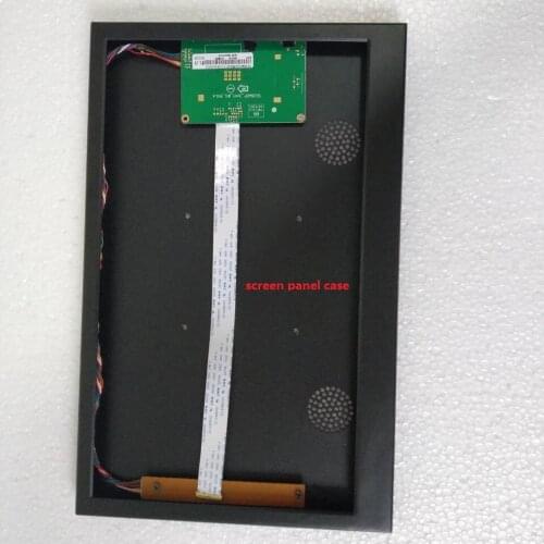 Compatible screen case LED N133HSE-EB3/EA3/EA1/EB1 13.3" 16:9 Metal alloy case + 2 EDP Controller board DIY
