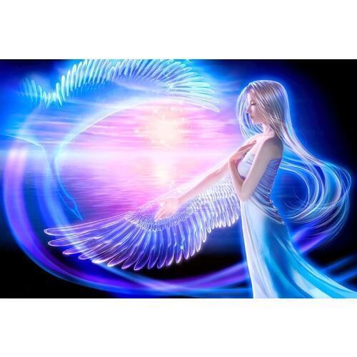 Incarnation bird fairy The wooden puzzle 1000 pieces ersion jigsaw puzzle white card adult childrens educational toys