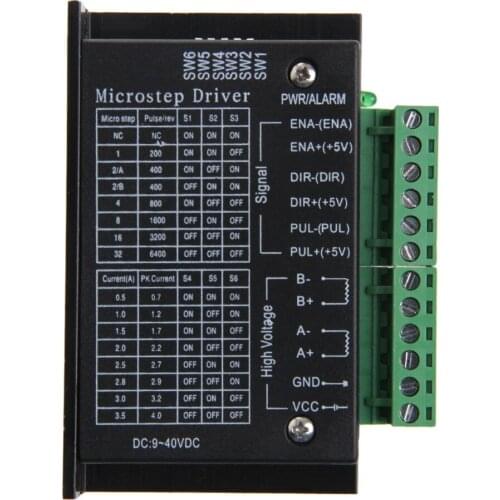 TB6600 Single Axis 4A Stepper Motor Driver Controller 9~42V Micro-Step CNC