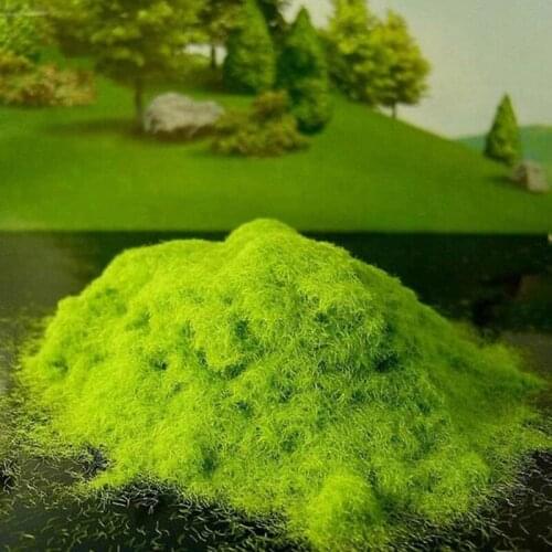 Artificial Grass Powder Craft Micro Landscape Decoration Home Garden DIY Accessories Building Model Material Sand Table Model