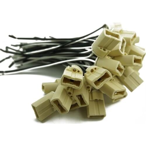 G9 Ceramic Bulbs Light Lamp Socket Base Holder Plug Adapter Wire Converter