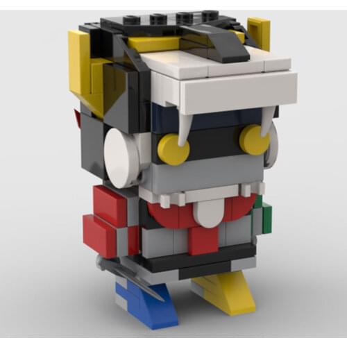 MOC Build Block Maker Anime Movie Classic Figures Super Robot Assembly Model Toy Creative DIY Build Bricks Birthday Gift