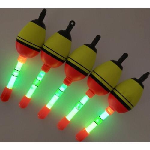 Hot Selling Night Glowing Fishing Floats Work With Lightstick 2pcs 5g EVA float Fishing Floats Night Floats Bobber B364