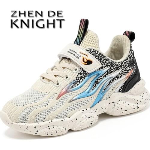 Fashion Childrens Sneakers Kids Shoes Breathable Mesh Baby Girl Shoes Casual Sports Shoes for Boy Size 28-38