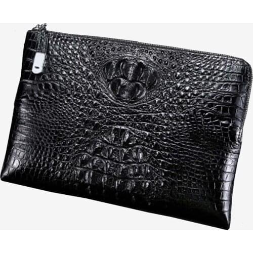 Xingmengda crocodile Men clutch bags male envelope bag business handbags male Hand bag large capacity Hand caught men