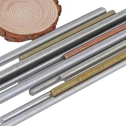 Grade 4.8 galvanized full-thread screw set/threaded ceiling screw/8 grade high-strength double-ended stud M2-M12