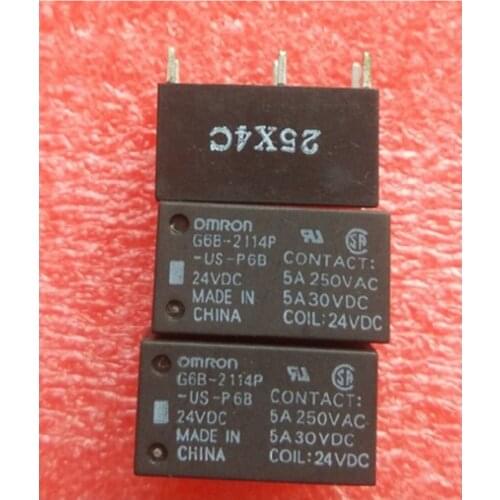 Wholesale 10pcs/lot relay G6B-2114P-US-P6B