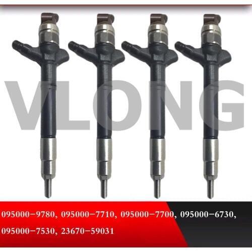 GENUINE AND BRAND NEW DIESEL FUEL INJECTOR 095000-9780, 095000-7710, 095000-7711, 095000-6730, 095000-7530, 23670-51031