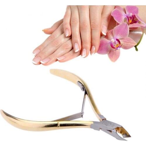 1PC Professional Metal Nail Clipper Cutter Cuticle Scissor Plier Manicure Tool Fingernail Toenail Cuticle Nipper Trimming