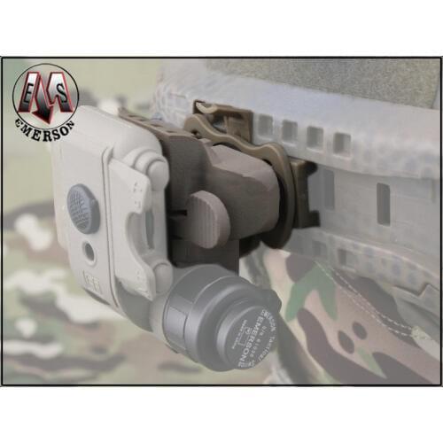 Emerson Tactical FAST Helmet accessories EMERSON FAST Helmet HL1-A Helmet Light Mounting 8850