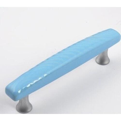 Modern simple childrens room shell handle European furniture pulls Rural drawer ceramic handle American cabinet door pull knobs