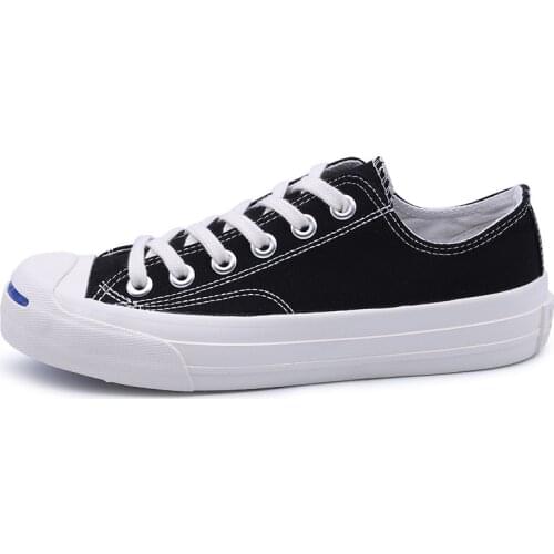 YSHUNIJ 2021 New Casual Shoes Men Open Smile Canvas Shoes Students Male and Female Couples Korean Version of The Board Shoes