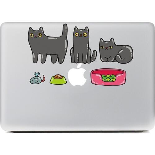 Choose which cat food? Vinyl Decal Sticker for DIY Macbook Pro / Air 11 13 15 Inch Laptop Case Cover Sticker