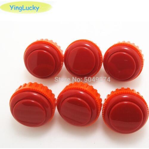 Yinglucky 6pcs sanwa push button OBSN-30mm obsn-24mm arcade button