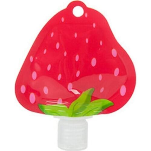 1 Pcs Mini Cute Fruit Portable Polymer Empty Shampoo Bottle For Traveler Cosmetic Cream Travel Accessories Lightweight TSLM2