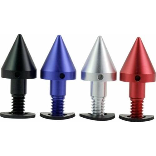 2pcs Car Styling Front or Rear Bumper Spikes Guards Protector Collision Aluminum Tail Cone Tuning Parts for Mercedze Benz Smart