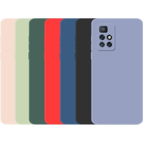 For Poco M3 Pro 5G Case For Xiaomi Poco M3 Pro 5G X3 NFC F3 Original Liquid Silicone Shockproof Bumper Soft TPU Phone Back Cover