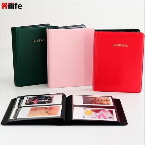 8 Photography Albums For Fujifilm Instax Mini Film Mini Instant Picture Case Storage 64 Pockets 3 inch Polaroid Photo Albums