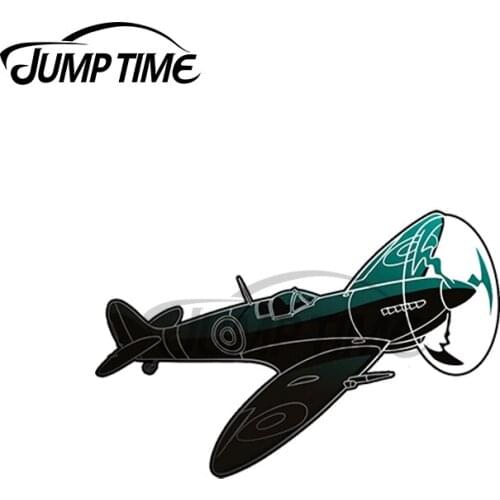 JumpTime 13 x 3cm For The Legendary Spitfire Car Truck Window Decal Sticker Laptop Wall Bumper Helmet Car Stickers Car Styling