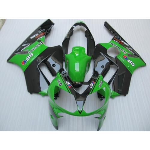 Injection molded free customize fairing kit for Kawasaki ZX12R 02 03 04 green black fairings ZX12R 2002-2004 (+ tank cover) TY15