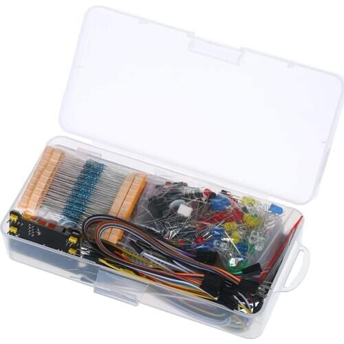 830 Tie-points Breadboard Upgraded Electronics Fun Kit For Uno R3 Mega2560