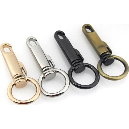 1pcs Metal Snap Hook Fashion Clasps Clips Keychain for DIY Handbag Bag Purse Luggage Hardware Closure Bag Parts Accessories