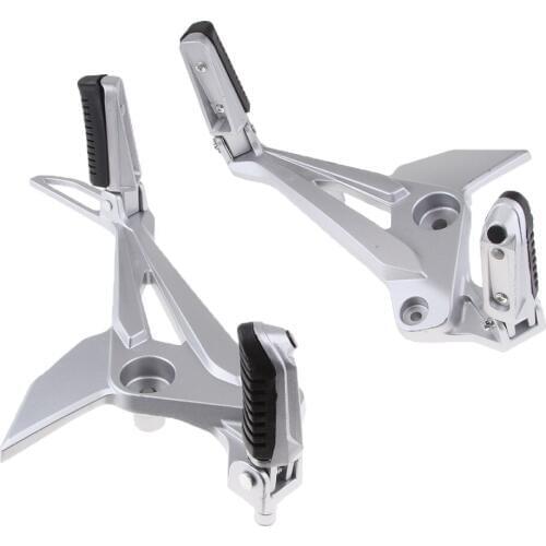 Motorcycle Motorbike Left & Right Footrest Footpegs Pedals for MSX125