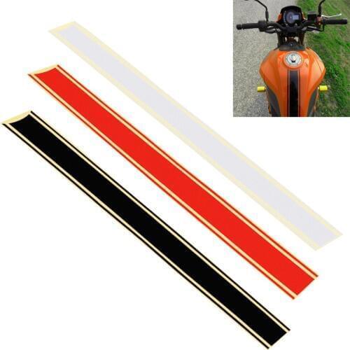 50CM Moto Decal DIY Fuel Tank Sticker for Racing Motorcycle Accessories Waterproof Funny Decoration Sticker Reflective