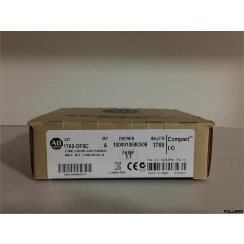 New Original Allen Bradley 1769-OF8C CompactLogix 8 Pt A/O Current Module 1769 OF8C 1769OF8C PLC module 1 year warranty