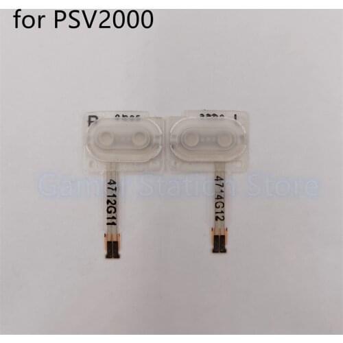 1set L R Trigger Button Conductive Rubber Cable For PSV2000 Key Borad Keypad Flex Cable For PS Vita 2000 Controller Accessories