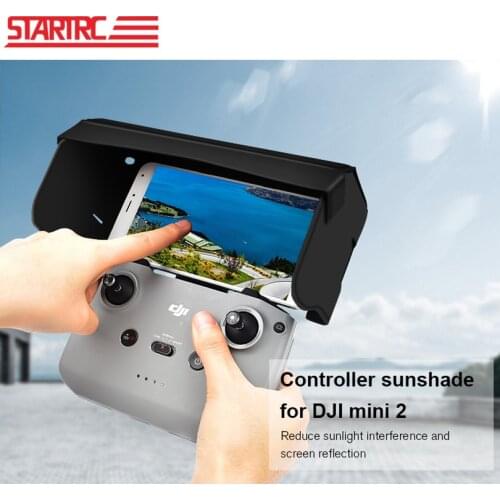 STARTRC DJI Mavic Mini 2 Sunhood Remote Control Cover Sun Shade Phone Monitor For DJI Mavic Mini 2 Air 2/2S Controller Sun Hood