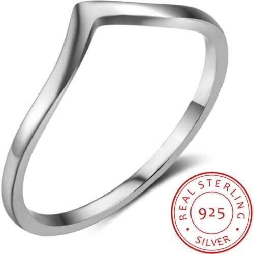 100% 925 Sterling Silver Beaded Wish Stackable Finger Pan Ring For Women Fashion Brand Jewelry Gift