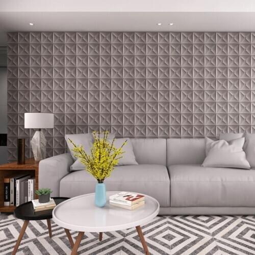 YOUMAN 34cm X 34cm 3D Wallpaper Kitchen Wall Decor Wall Stickers Toilet Wallpaper Kitchen Self Adhesive Wall Foam Wall Paper