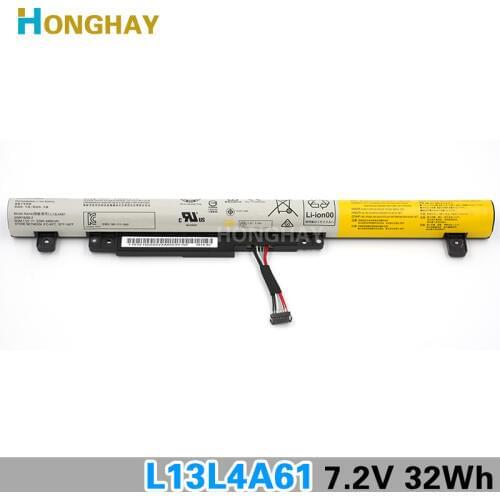 HONGHA L13L4A61 Laptop Battery for LENOVO Flex2 14 15" Flex 2 2-14 2-14D 2-15 2-15D L13S4A61 L13L4E61 L13M4A61 L13M4E61 32WH