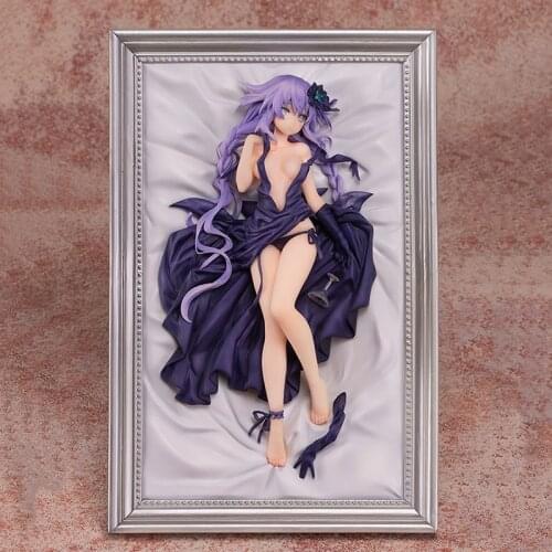 Anime Figure Hyperdimension Neptunia Purple Heart PVC Action Figure Anime Sexy Figure Collection Model Toys Doll Gift