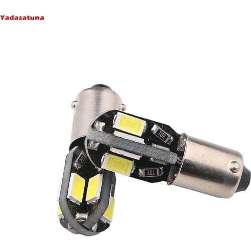 Ba9s 5630 8smd Car Side Lamp Foreign Trade Hot Sale Ultra Bright LED Lamp W5w Decoding License Plate Lamp Car Led Light