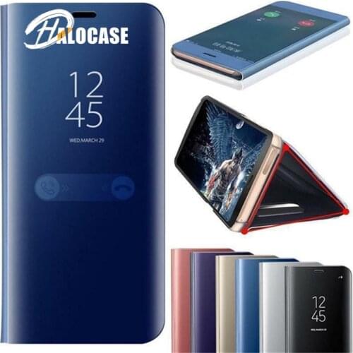 For Samsung Galaxy Note20 Ultra Case Luxury Smart Mirror Flip Leather Phone Case for Galaxy Note20 Note 20 Back Cover Capa Funda