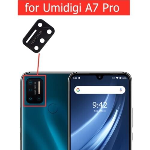 For UMIDIGI A7 Pro Back Camera Glass Lens Rear Camera Glass with 3M Glue Repair Spare Part